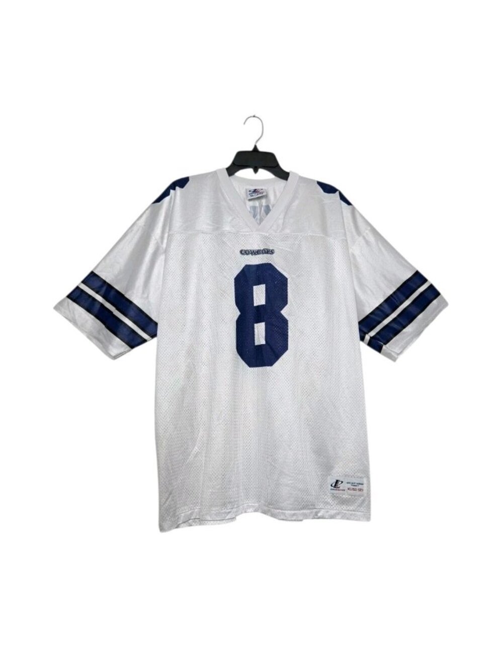 VTG Dallas Cowboys Troy Aikman Jersey White Size XL (50-52) Logo Athletic 90s